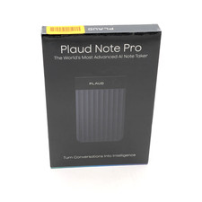 Plaud Note Pro Empowered AI Voice Recorder with Magnetic Case in Black | PN0300