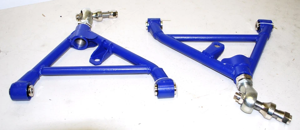 Rear Adj Lower Control Arms for Nissan 240SX 1995 1996 1997 1998 S14 Blue — 第 2/4 张图片