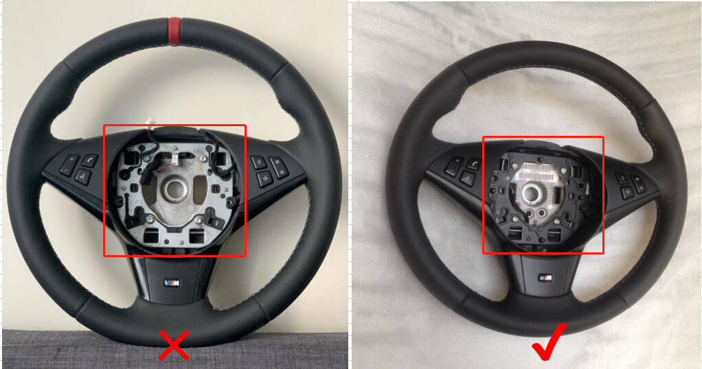 Carbon Fiber LED Alcantara Steering Wheel for BMW E60 E61 E63 E64 M5 No Paddle eBay