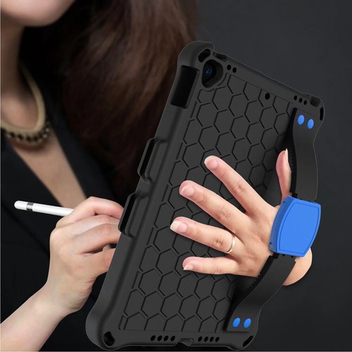 Rubber Stand Case Cover With Strap For iPad Mini Air Pro 1 2 3 4 5/6/7/8/9th Gen - Picture 75 of 84