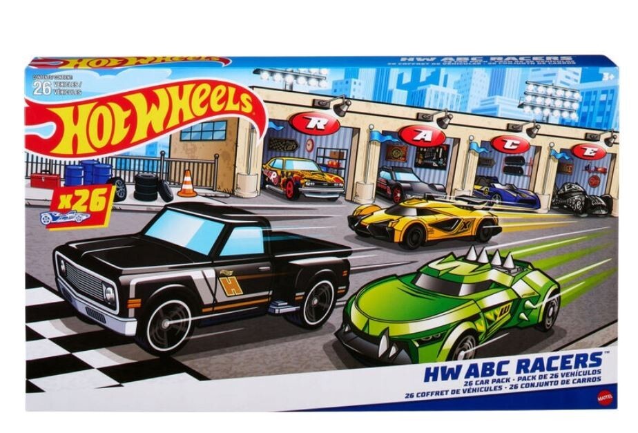 Hot Wheels ミニカー 26台セット 新品未開封 HOT WHEELS ABC RACERS set of 26 cars with letters HKL76 | eBay