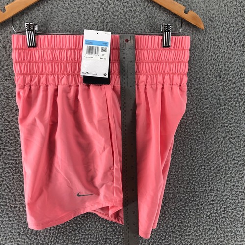 Nike Dri-Fit High Waisted Athletic Shorts Pink DX6642 611 Women's Size M - Picture 7 of 9