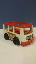 Vintage 1982-85 Fisher-Price Little People Mini Bus