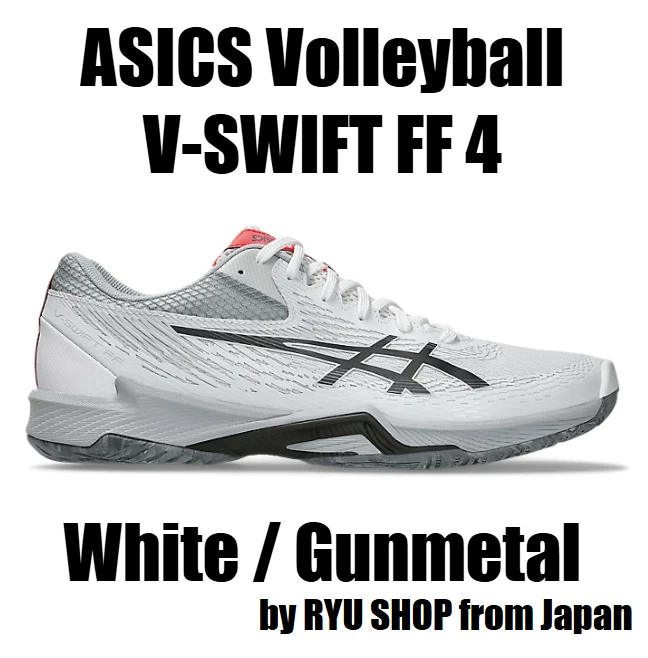 Asics V-Swift FF 4 White Gunmetal for sale | eBay