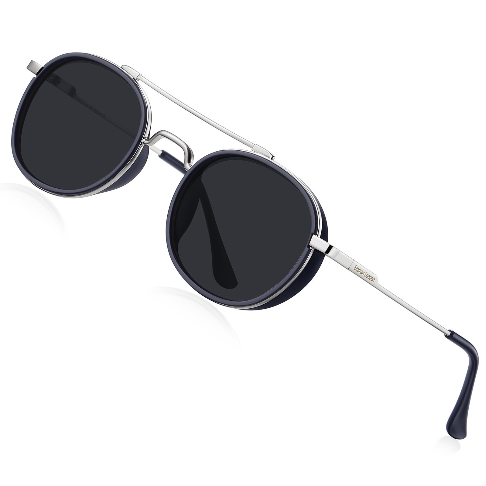 Erizman London EL97R-C3 UV偏光ドライビングサングラス 男性用