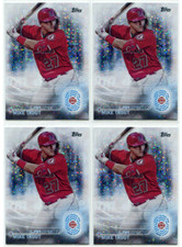 2020 Topps Series 2 Mike Trout 2030 Angels T2030-1 Lot of 4 Los Angeles Angels