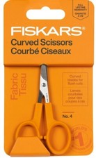 Fiskars Curved Detail Scissors No. 4, needlwo...