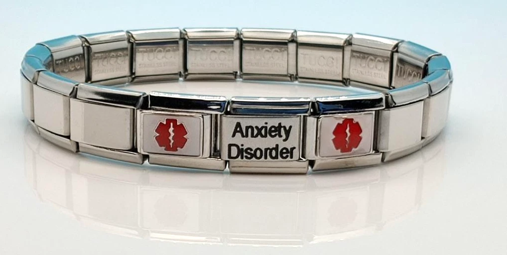 Anxiety outlet alert bracelet