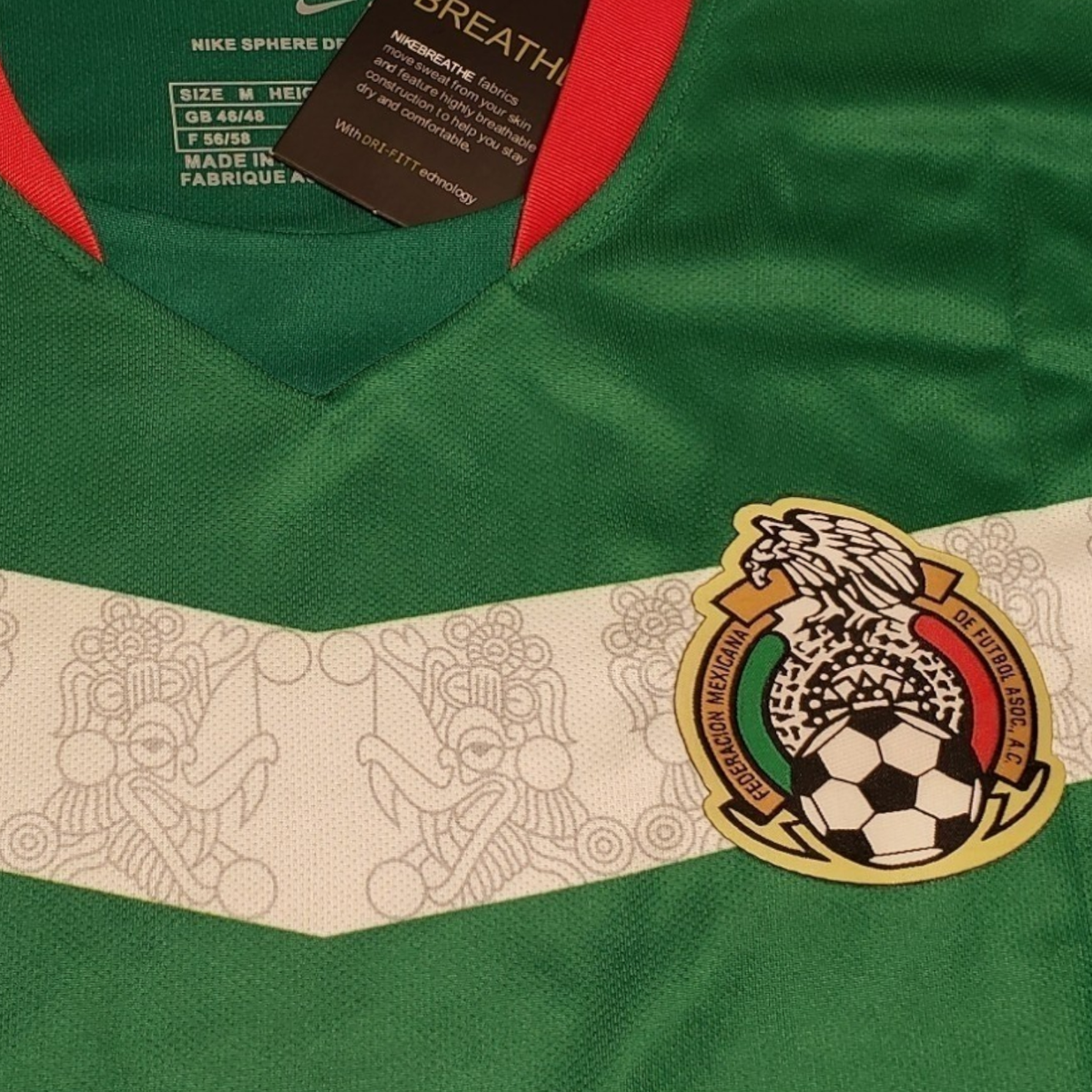 メキシコ代表 ユニ R. MARQUEZ 4 NIKE XLサイズ Mexico National Team Away - World Cup 2006 - R. Marquez # 4