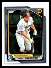 🔥 GARRET FORRESTER 2024 BOWMAN CHROME PROSPECTS RC # 148