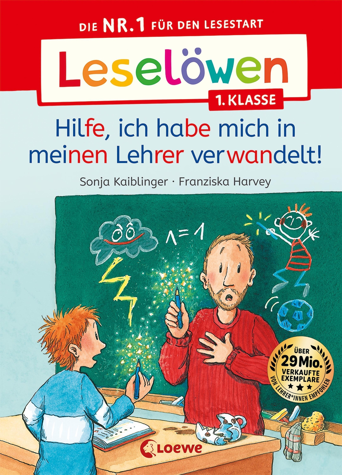 Thumbnail - Leselöwen 1. Klasse - Hilfe, Ich Habe Mich In Meinen Lehrer Verwandelt