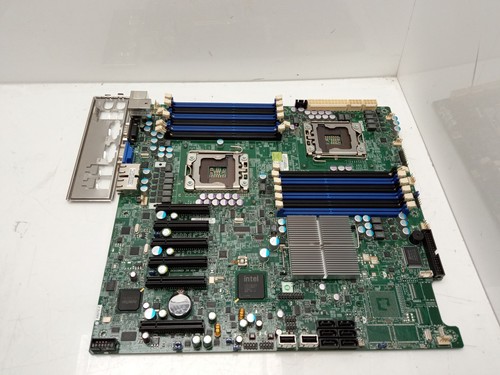 SuperMicro Dual Socket LGA1366 DDR3 Server Motherboard and I/O Shield X8DTE-F - Picture 2 of 5