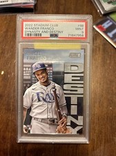 2022 Stadium Club Wander Franco PSA 9 Mint Dynasty Destiny #8B