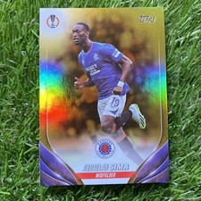 Abdallah Sima /50 - Rangers FC - Topps UEFA Club Competitions 23/24