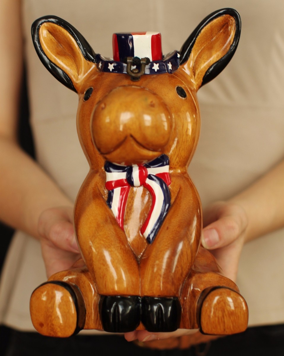 Timmy Woods DEMOCRAT BILL PRESIDENT DONKEY PATRIOTIC Signed