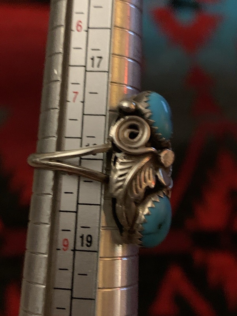 Navajo EP Turquoise Ring  View 4