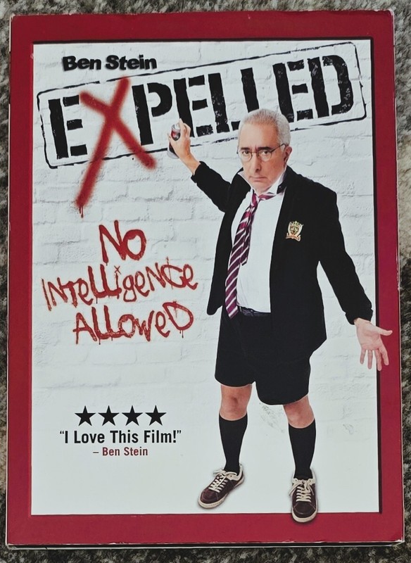 Expelled - No Intelligence Allowed (DVD 2008) Ben Stein, W/CASE