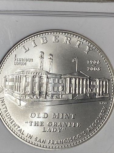 2006-S Old San Francisco Mint Commemorative Silver Dollar $1 NGC MS70 - Picture 3 of 8