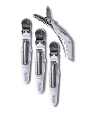 4 Pcs Alligator Clip Salon Sectioning Grip Crocodile Hair Clamp Hairdressing