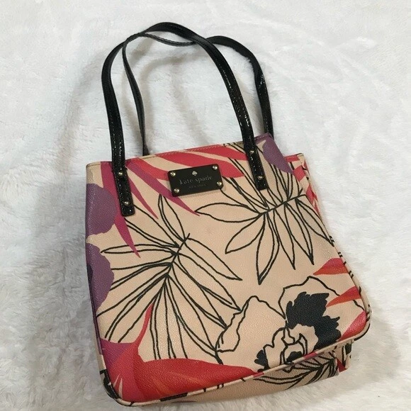 Kate spade floral purse deals