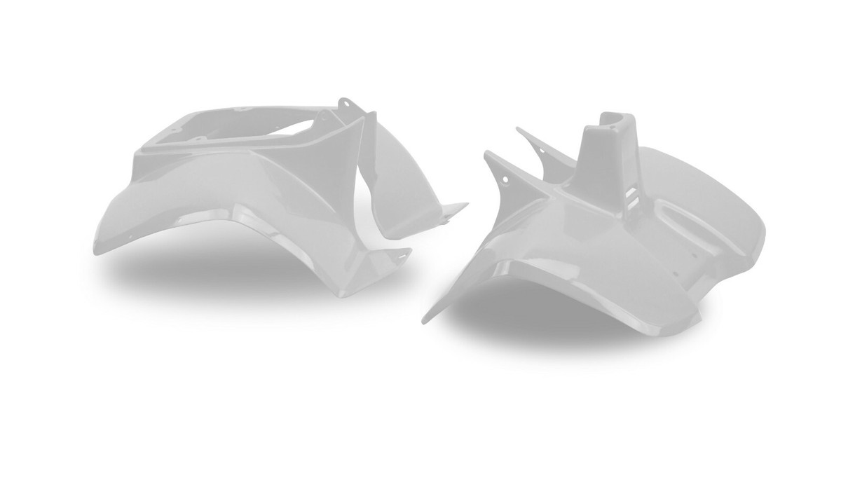 Plastics Set For Suzuki LT50 White Front, Rear Fender bodywork