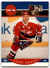 1990-91 Pro Set #310 John Druce NM Near Mint Capitals ID:43152