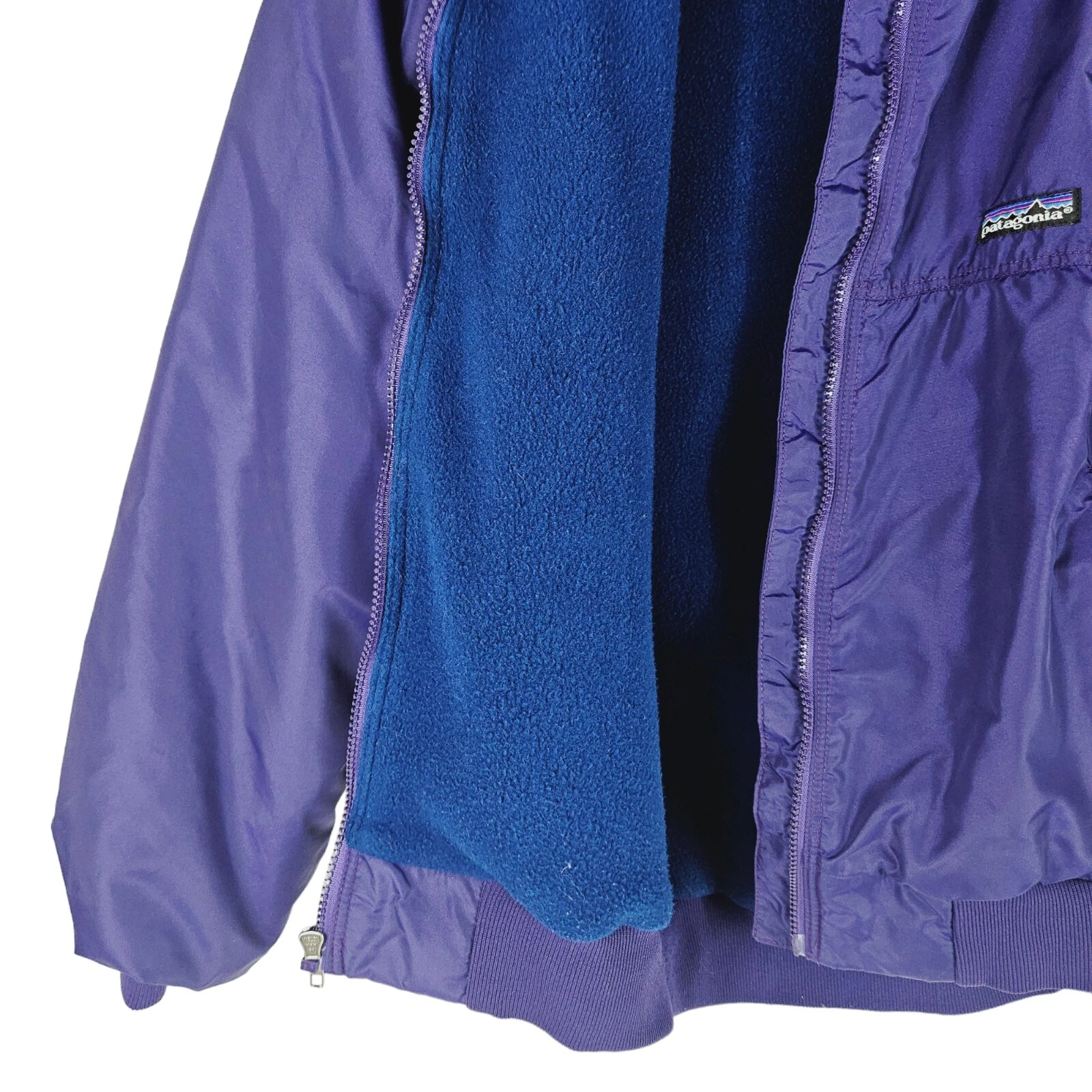 patagonia vintage fleece lined bomber jacket