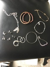 womans girls necklace braclets earrings lot