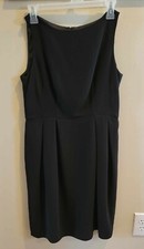 Ann Taylor Women 4 Sleeveless   lined Sheath Little Black Dress Classic