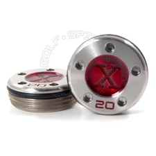 2 Red Weights for Scotty Cameron Putters Phantom X Select New Port GoLo Futura X