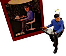 Star Trek The Original Series Mr. Spock 1996 Handcrafted Hallmark QX15544