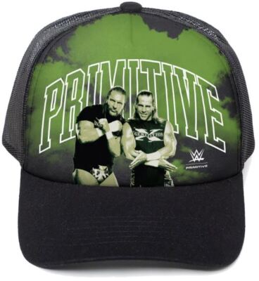 Primitive x WWE D-Generation X DX Black Trucker Mesh Snapback Hat