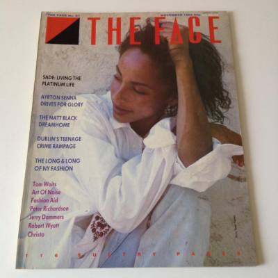 The Face Magazine, Issue 67, Nov 85, Sade Adu, Tom Waits, Fashion Aid