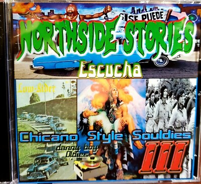 North Side Stories Vol 3 CD Rare Soul CD Lowrider Style Oldies 2 CD Set Chicano 