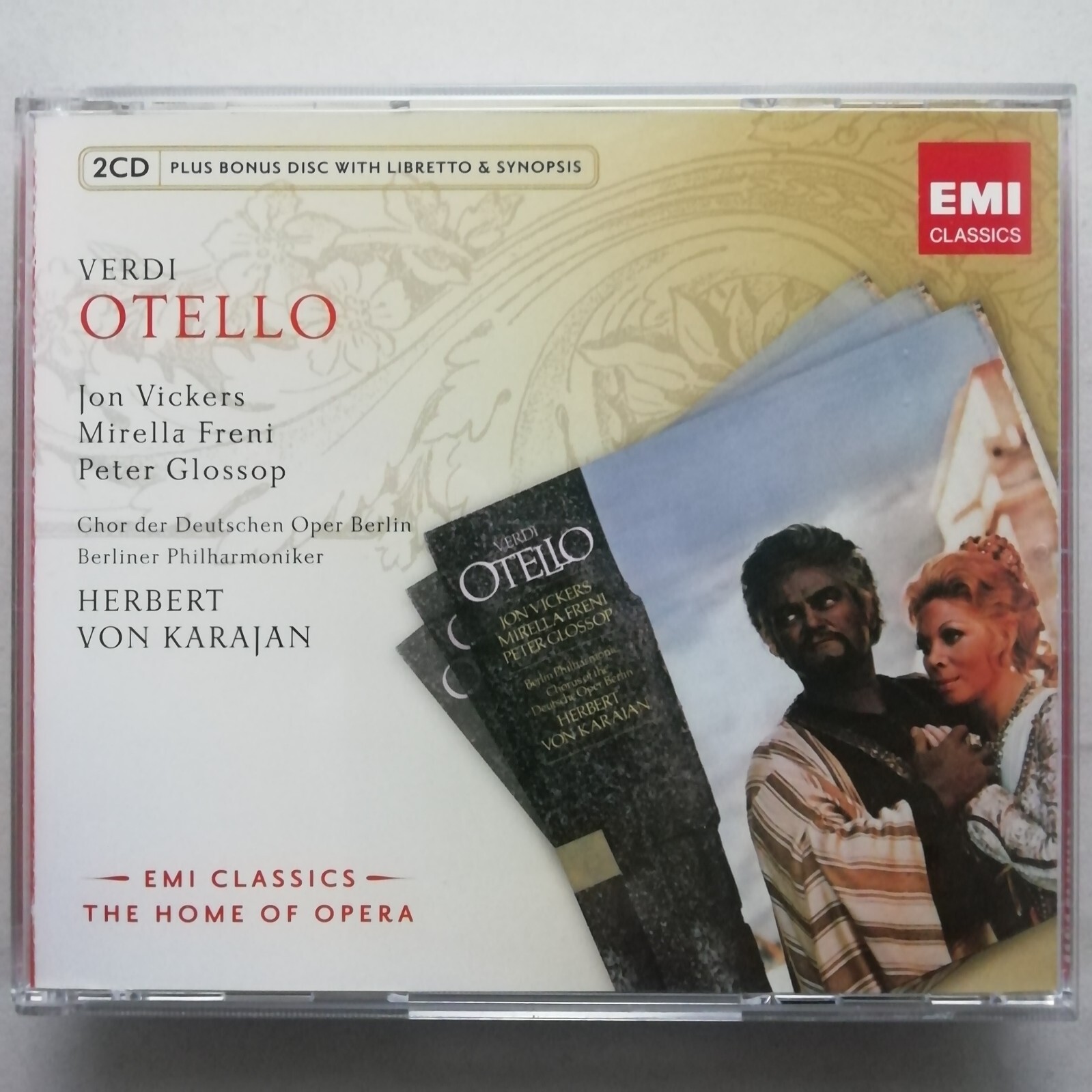 Verdi: Otello / Vickers / Freni / Karajan etc. / EMI 2 CD box 4 56450 2