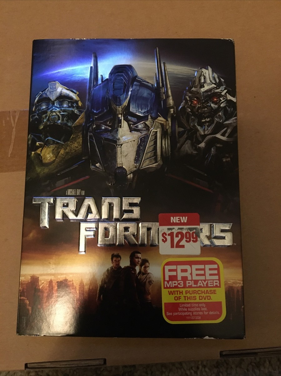 Transformers (DVD, 2007) NEW Sealed. With slip cover