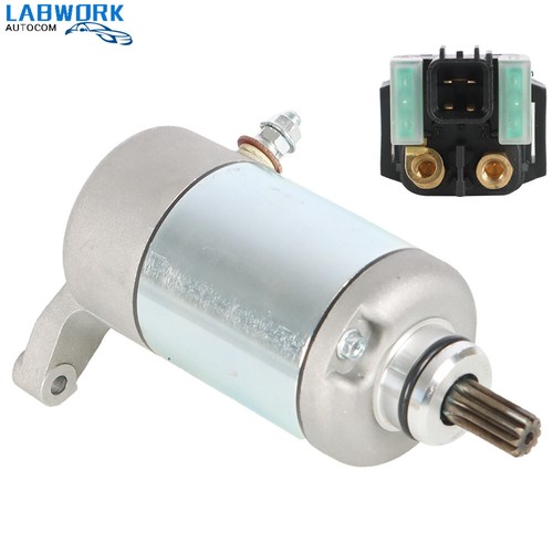 Starter & Relay Solenoid For Suzuki LTF250 Ozark 2003-2014 LT-F250 31100-35B00 - Picture 1 of 6