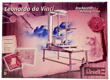 Revell 00507 Torchio da Stampa Leonardo Da Vinci Kit in Legno scala 1:12