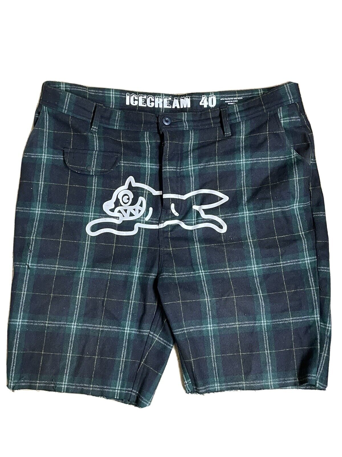 BBC RUNNING DOG SHORT-BLUE