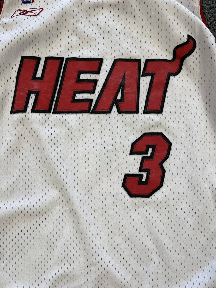 Reebok Dwyane Wade Miami Heat NBA Jersey Size Small Basketball