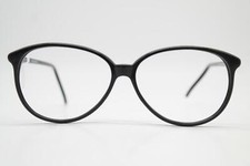 Vintage Glasses Pro Design Denmark CLUB LINE P92 Black Oval Glasses Frame