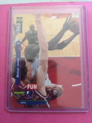 Michael Jordan Chicago Bulls Carte Basket Nba #169 Upper Deck 1995 - Photo 1/4