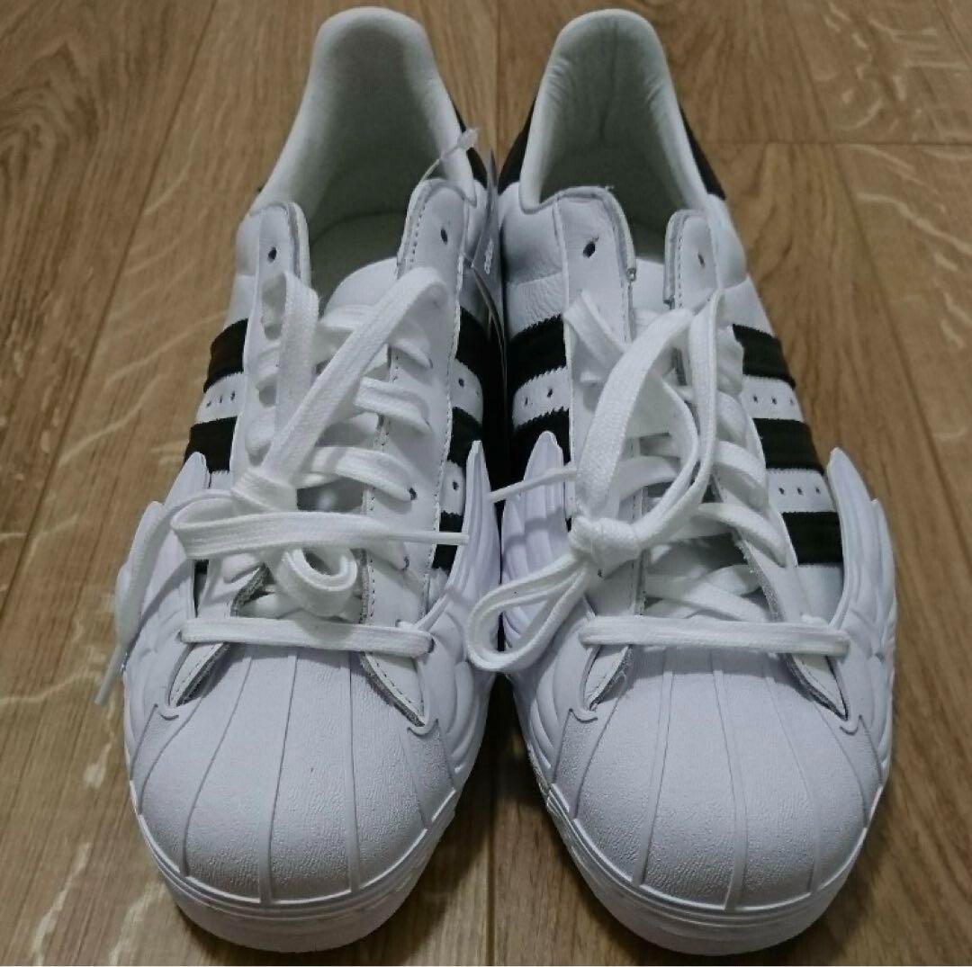 Adidas Jeremy Scott Superstar Wings Sneakers White/Black 27.5cm 
