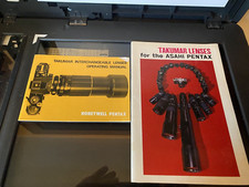 Honey Pentax  Asahi Pentax Takumar Lenses Operating Manuals Very RARE Excellent