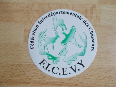 Aufkleber Fédération Interdépartementale Jäger F.I.C.E.V.Y