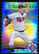 Ryley Widell - 2017 Bowman Chrome Draft #BDC-64 Sky Blue Refractor #51/399
