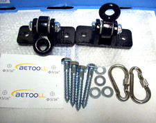 Heavy Duty Swing Hangers 2400 lb Indoor Outdoor  Hanging Snap Hooks Tool