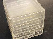 Plastic Cube Vintage Style Fidget Toy