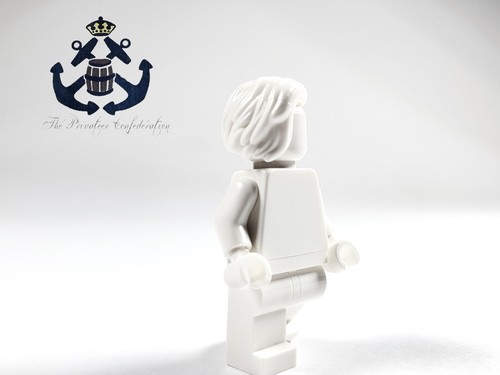 LEGO Minifigure White Hair Swept Right 76772 For NINJAGO Empress Beatrix / Space - Picture 2 of 2
