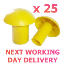 25 x Rebar Safety Identification Caps 6-18mm